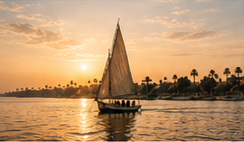 Sunset Nile Dinner Cruise in Cairo